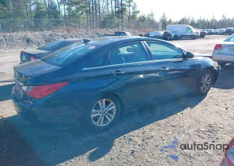 2013 Hyundai Sonata Gls из США, поврежденный, VIN 5NPEB4AC5DH787908